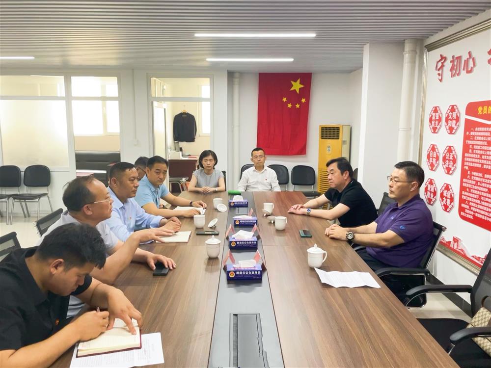 學黨史，辦實事 濟南產(chǎn)發(fā)集團到楚莊村黨支部走訪調研